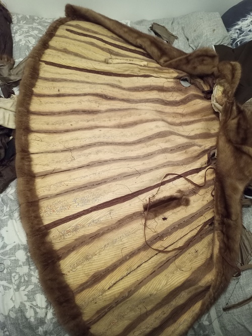 Coat - most of the fabric removed